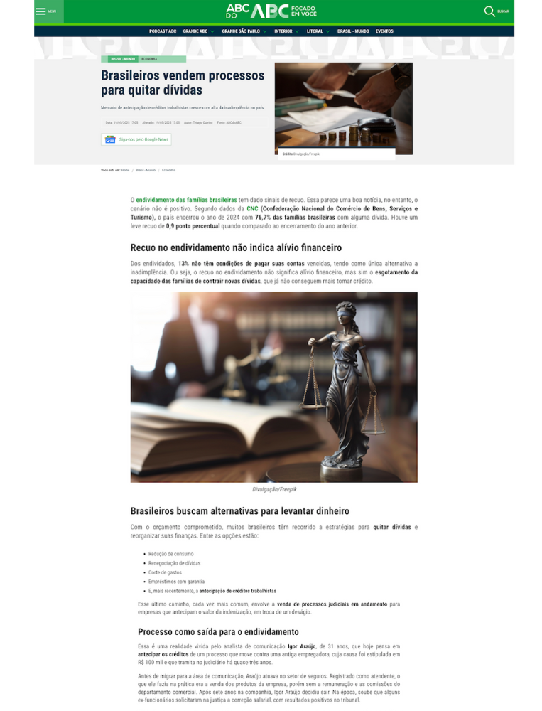 Anttecipe. Empresa que antecipa processo trabalhista.