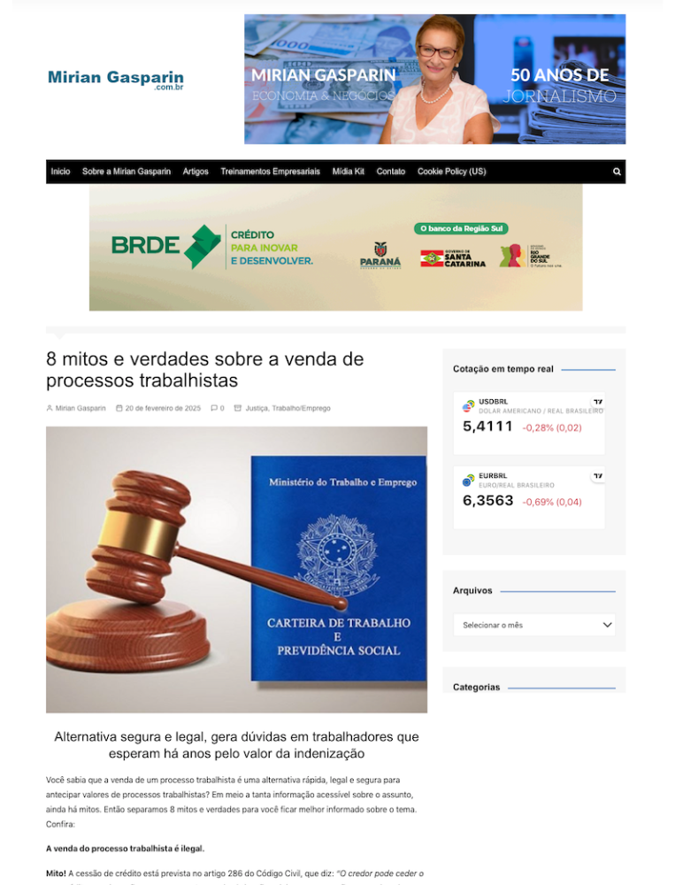 Anttecipe. Antecipação de Processo Trabalhista